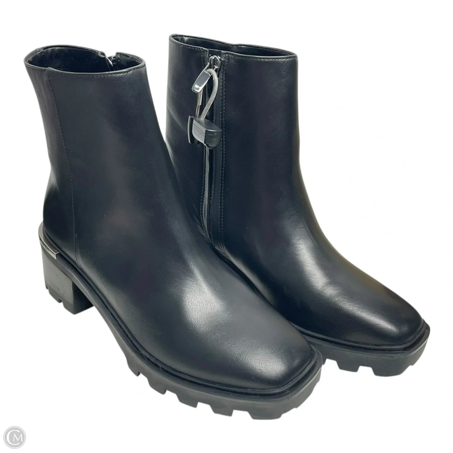 Boots Mid-calf Flats By Nine West In Black, Size: 7