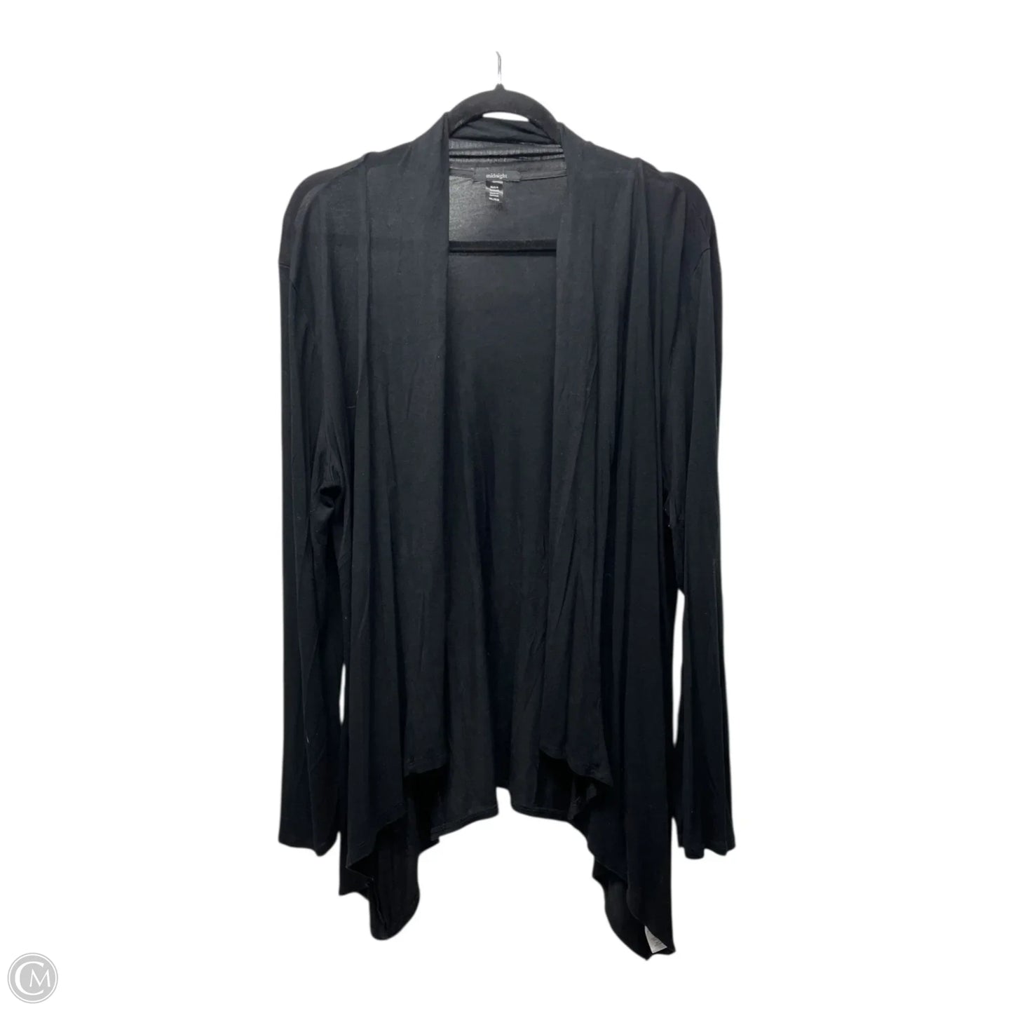 Cardigan By Clothes Mentor In Black, Size: Xl