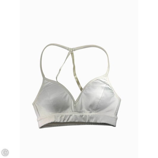 Athletic Bra By Athleta In White, Size: Xs