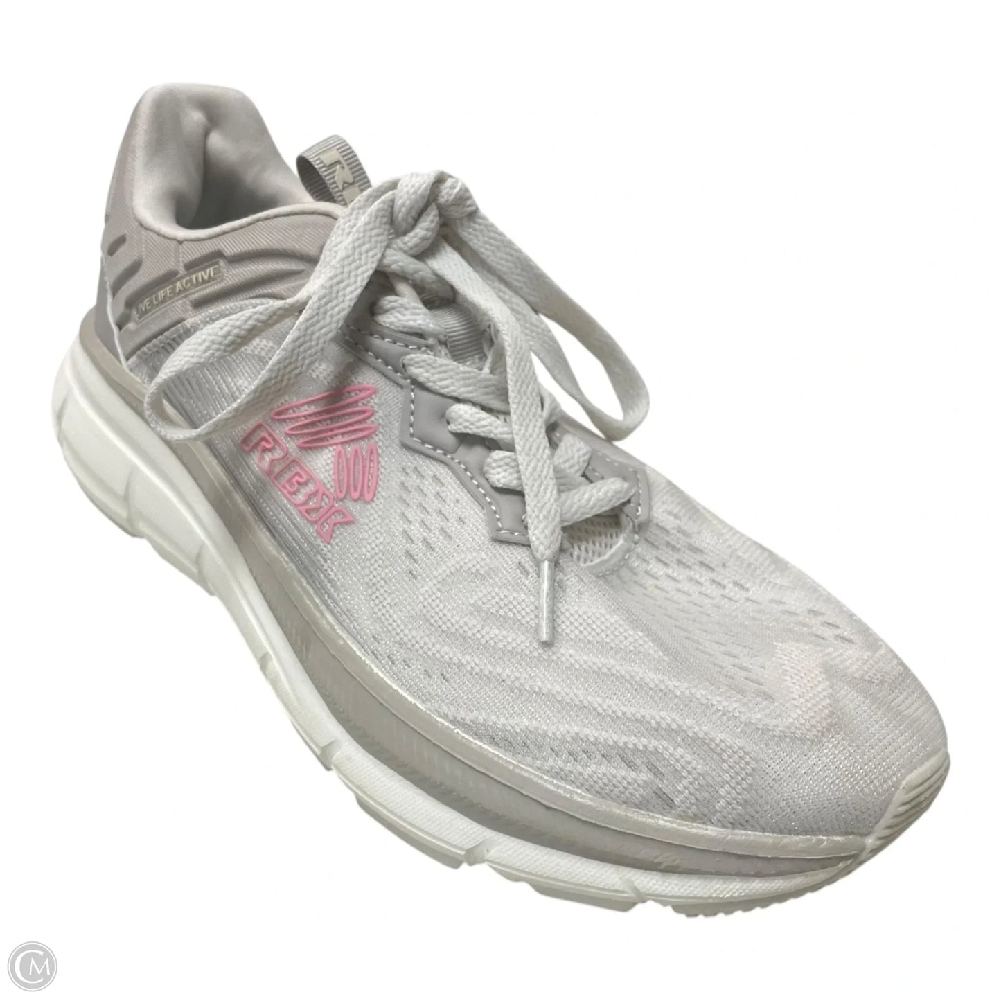 Shoes Athletic By Rbx In Cream & Grey, Size: 7.5