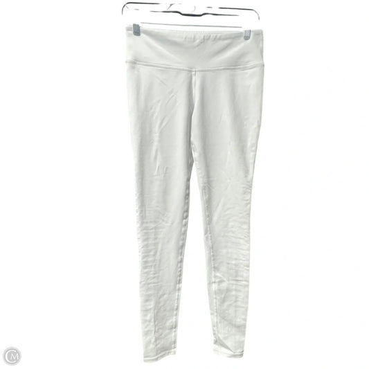 Athletic Leggings By Alo In White, Size: S