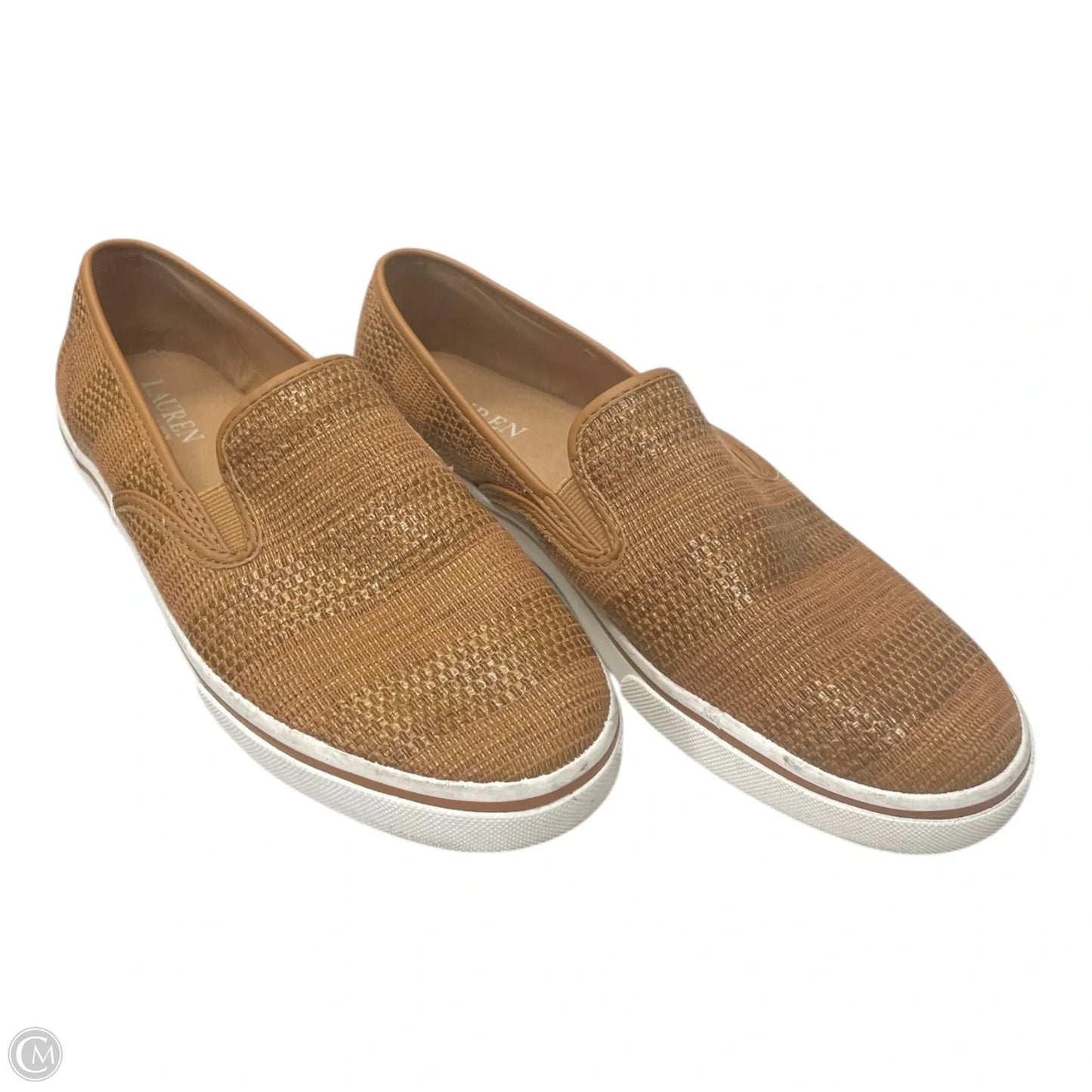 Shoes Sneakers By Lauren By Ralph Lauren In Brown, Size: 7