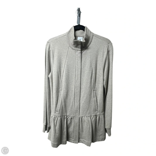 Jacket Fleece By Cabi In Tan, Size: S