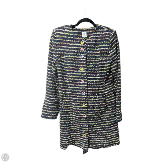 Coat Trench Coat By Cabi In Navy, Size: 8