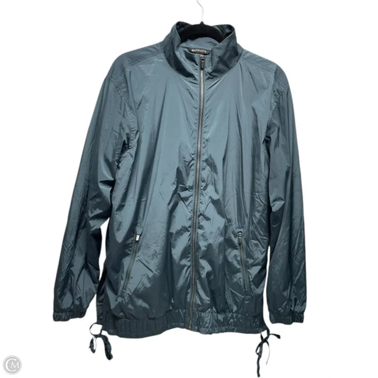 Jacket Windbreaker By Athleta In Teal, Size: M