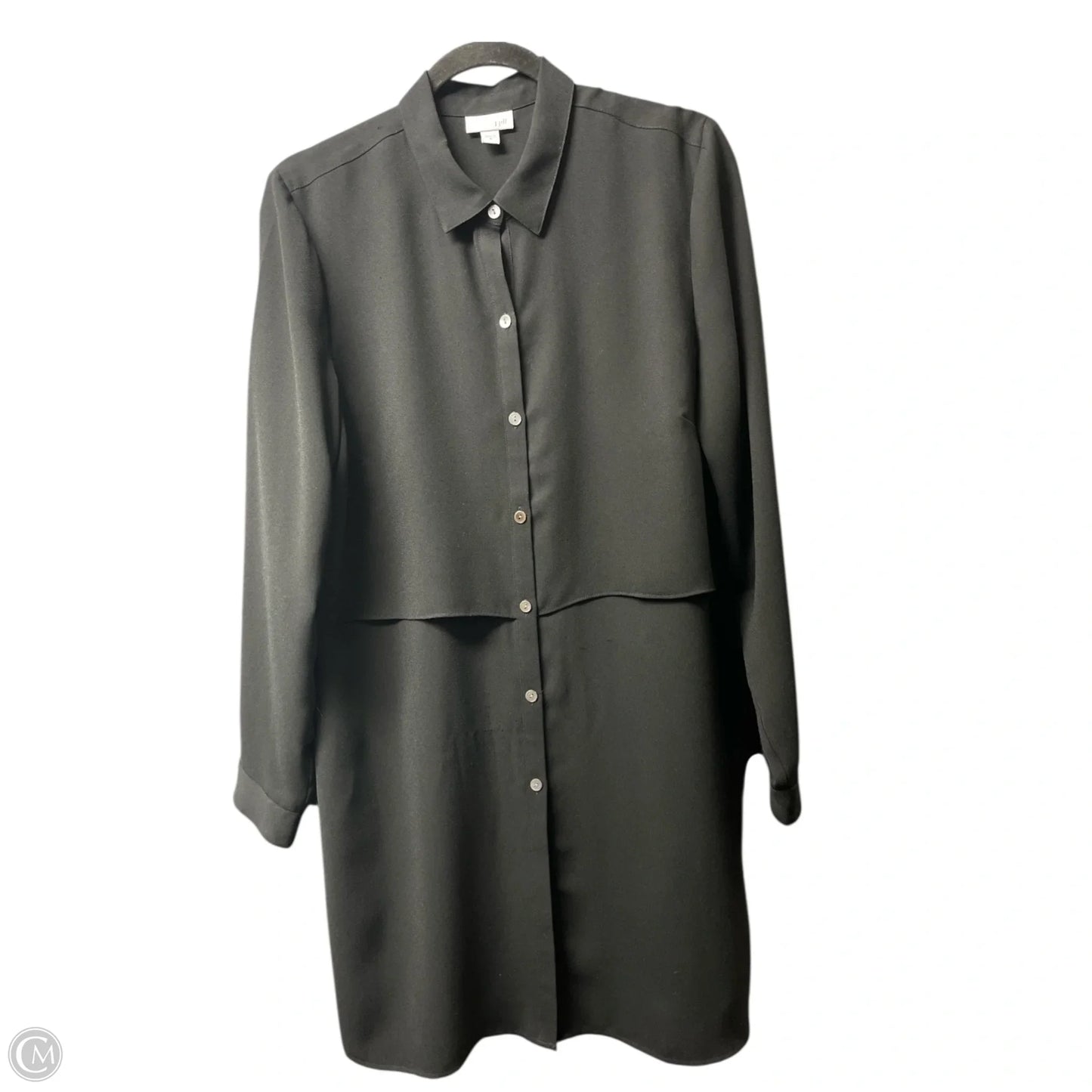 Tunic Long Sleeve By J. Jill In Black, Size: M