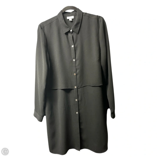 Tunic Long Sleeve By J. Jill In Black, Size: M