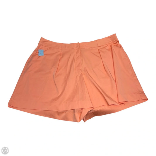 Shorts By Lane Bryant In Orange, Size: 26