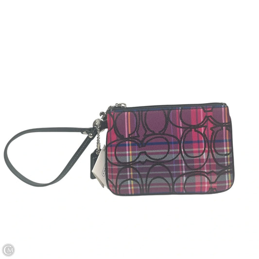 Wristlet Designer By Coach, Size: Small