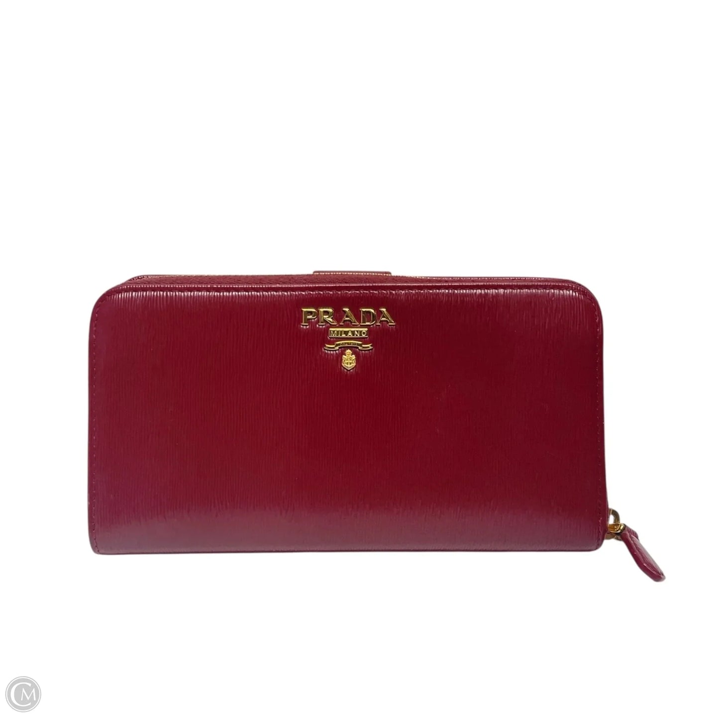 Wallet Luxury Designer By Prada, Size: Large