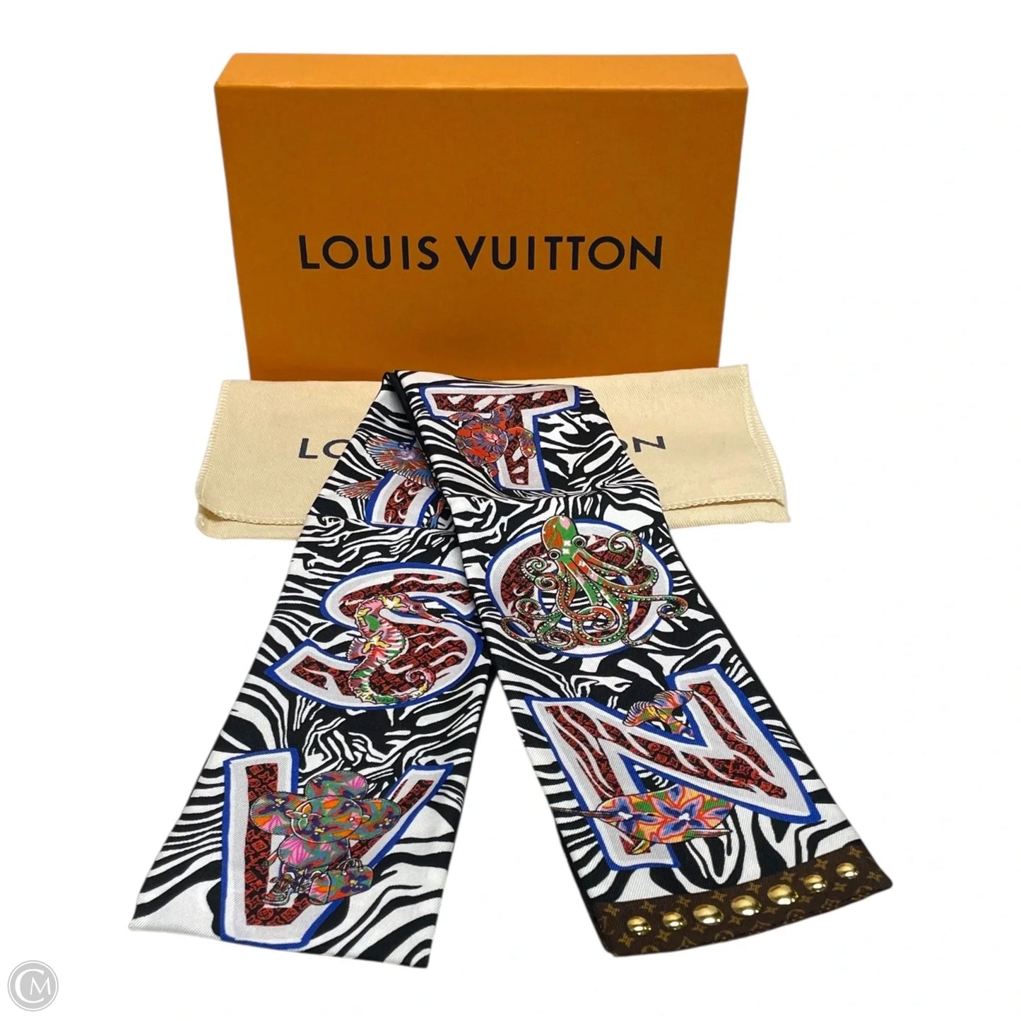 Scarf Luxury Designer By Louis Vuitton