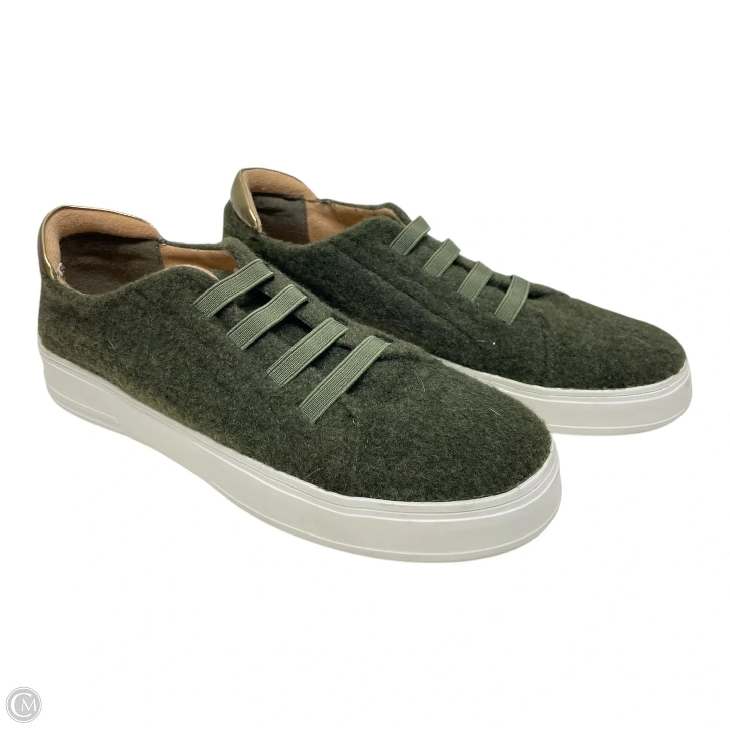 Shoes Sneakers By Clothes Mentor In Green, Size: 9