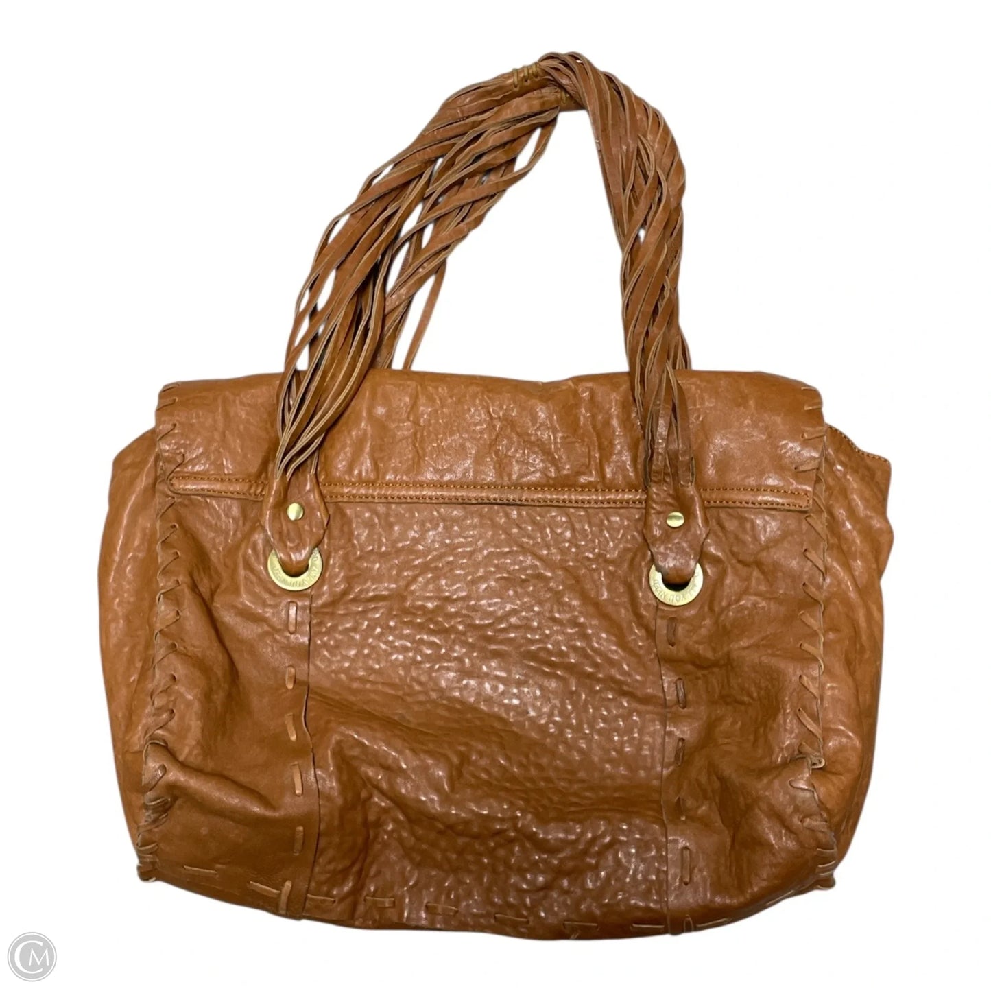 Handbag Leather By Clothes Mentor, Size: Large