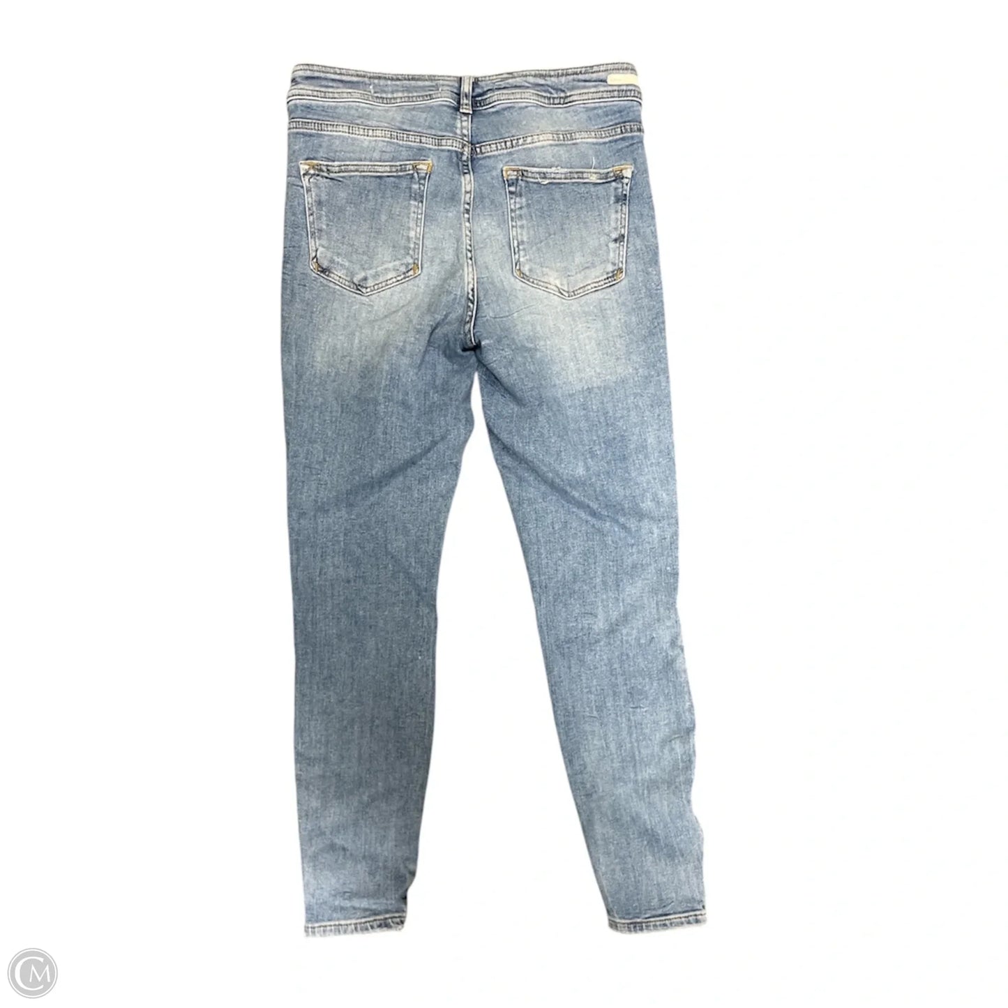 Jeans Skinny By Pilcro In Blue Denim, Size: 6