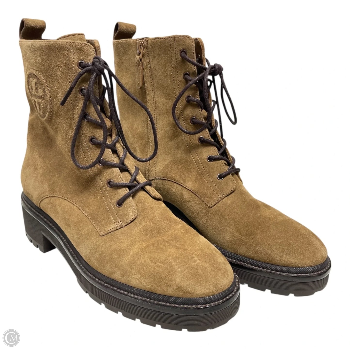 Boots Designer By Tory Burch In Tan, Size: 11