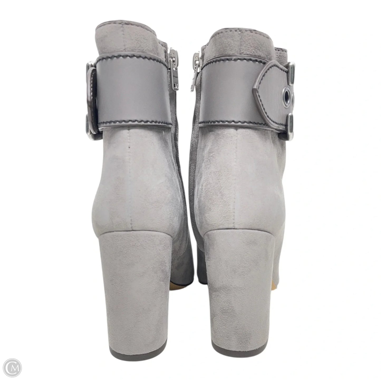 Boots Designer By Coach In Grey