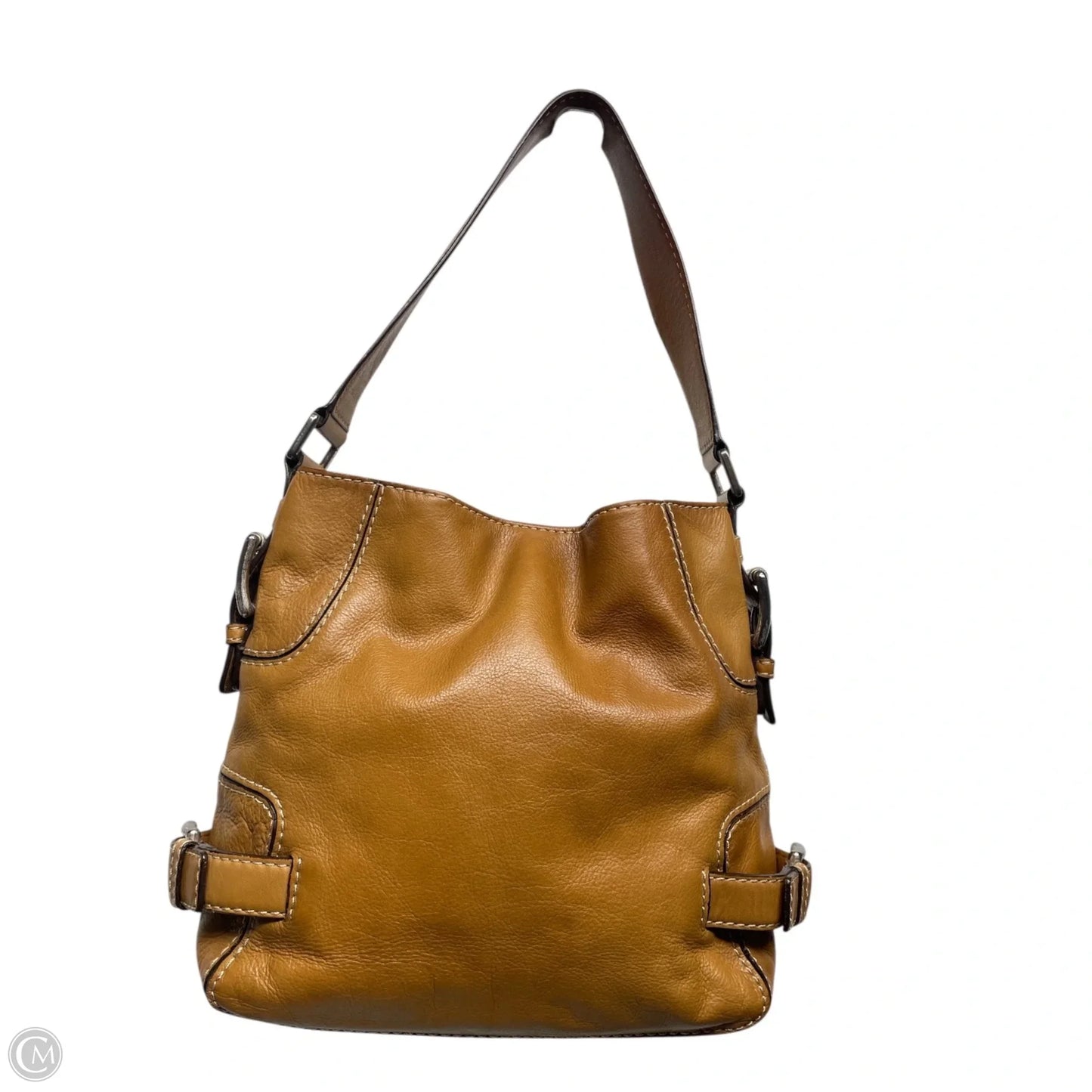 Handbag Leather By Michael By Michael Kors, Size: Medium