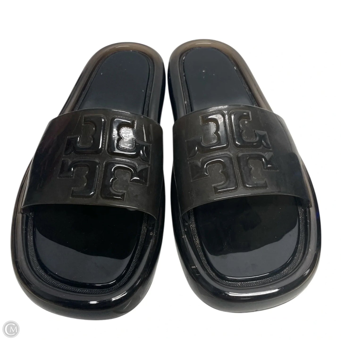 Sandals Designer By Tory Burch In Grey, Size: 9