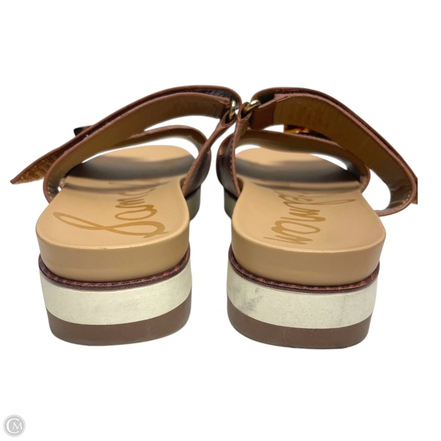 Sandals Flats By Sam Edelman In Brown, Size: 9