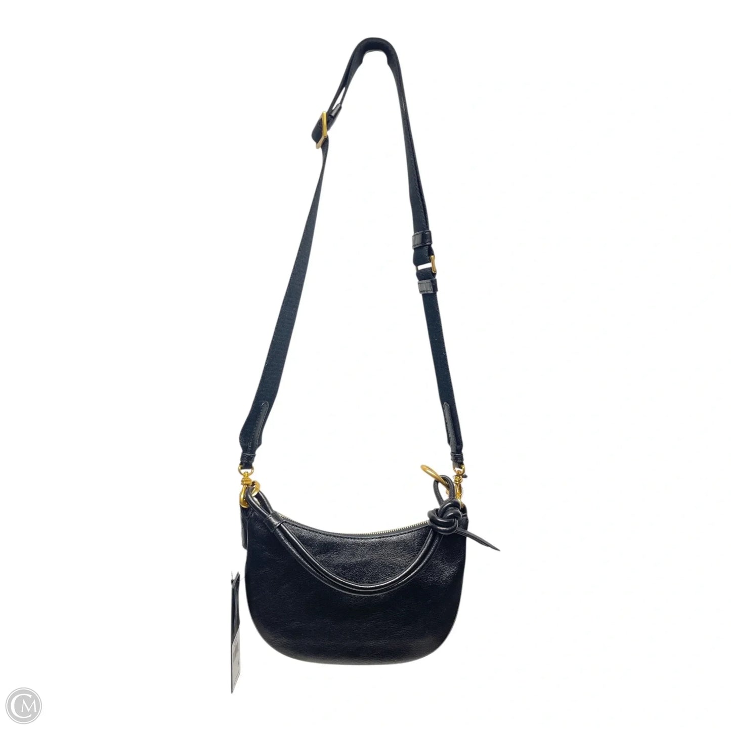 Crossbody Leather By Donna Karan, Size: Small