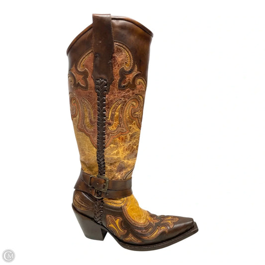 Boots Western By Corral In Brown, Size: 6.5