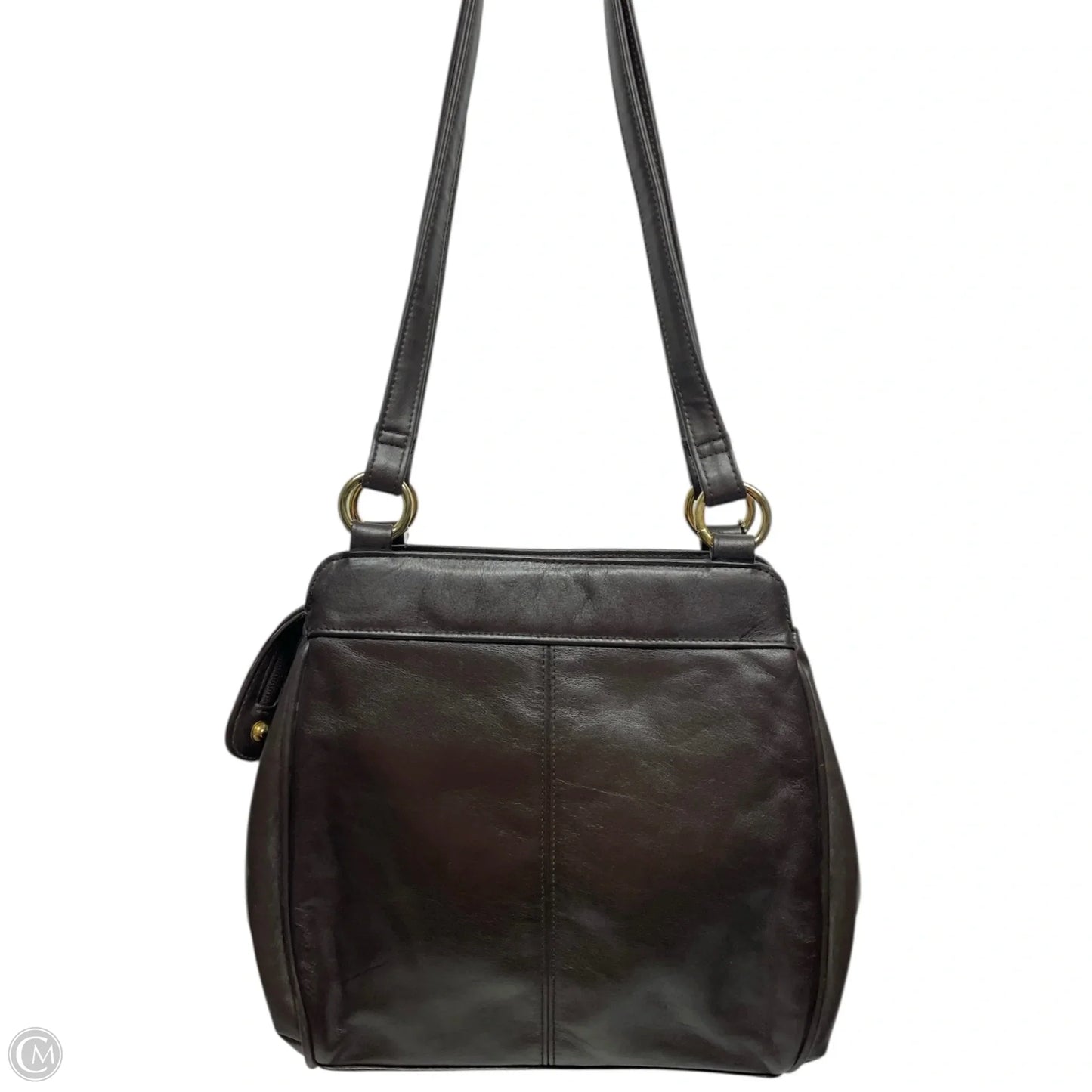 Handbag Leather By Worthington, Size: Medium