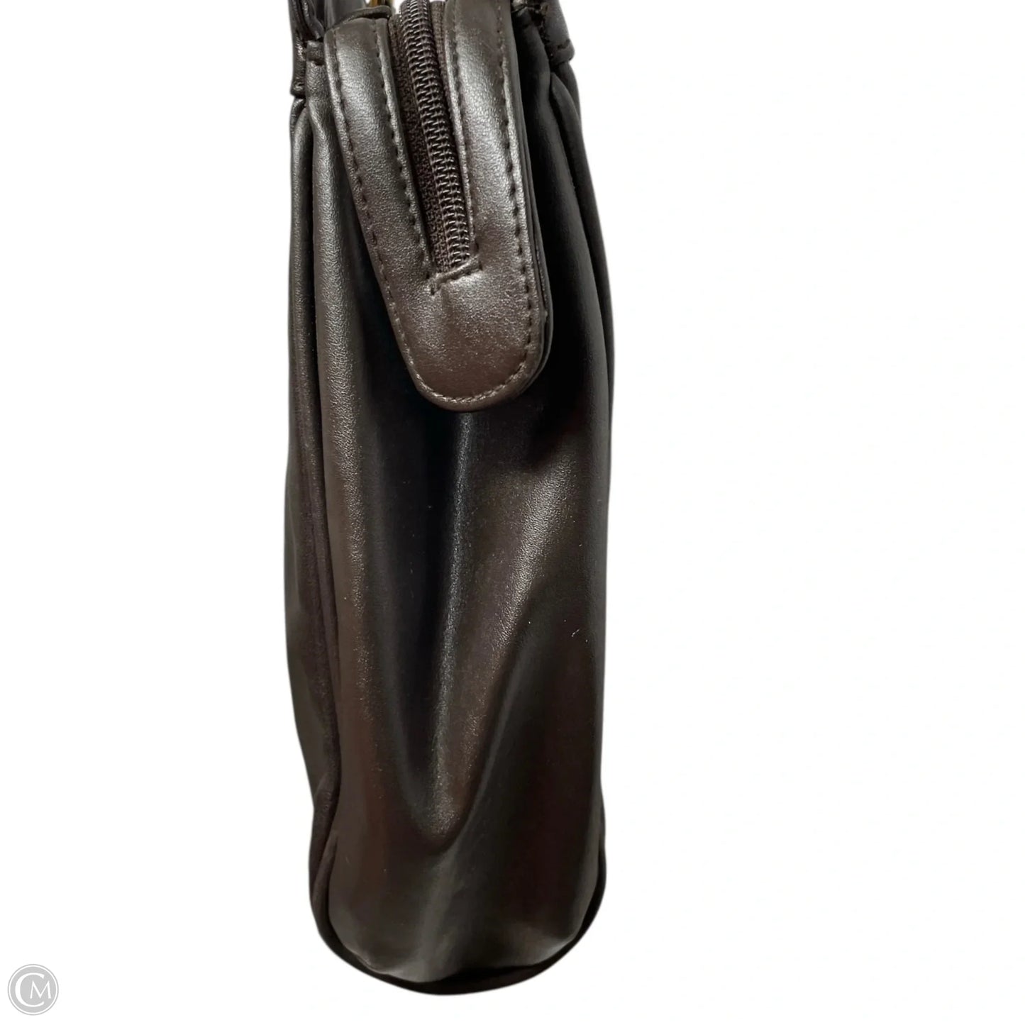 Handbag Leather By Worthington, Size: Medium