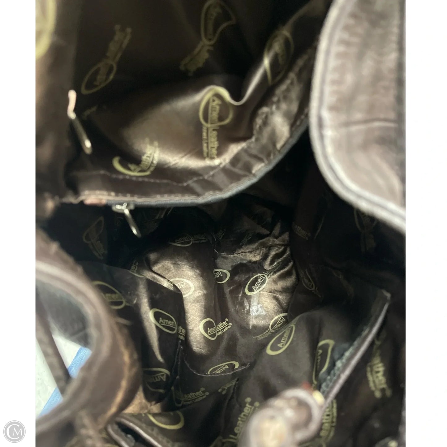 Backpack Leather By Clothes Mentor, Size: Large