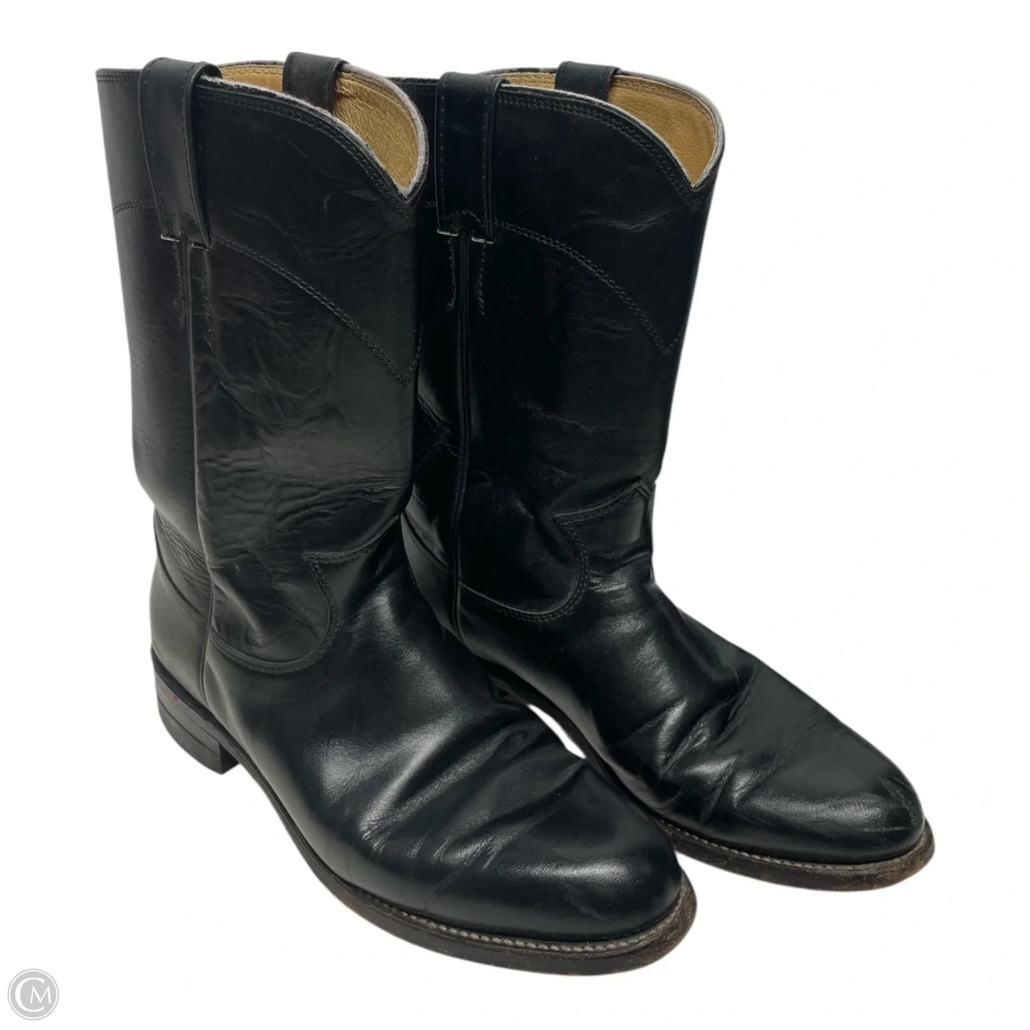 Boots Western By Roper In Black, Size: 6.5