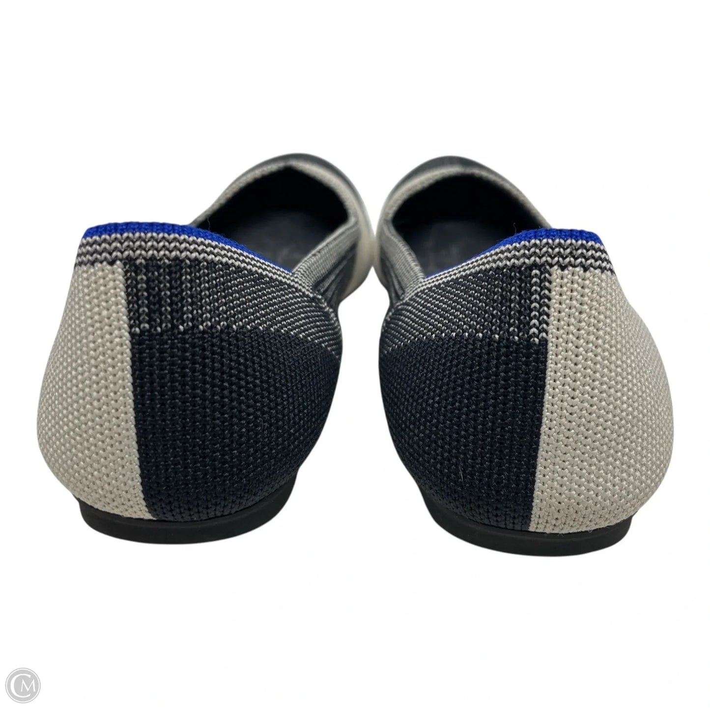 Shoes Flats By Rothys In Black & Tan, Size: 6.5