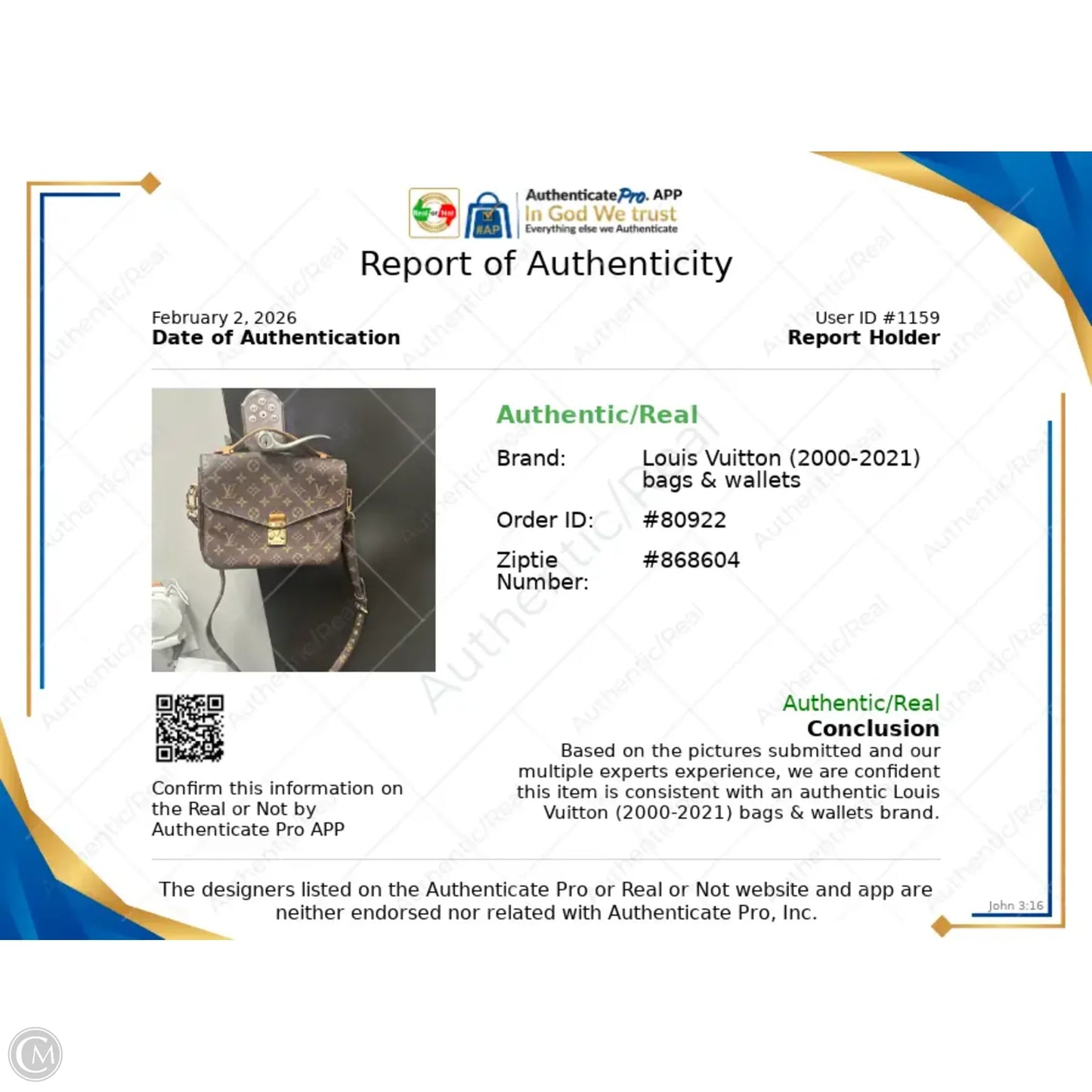 Crossbody Luxury Designer By Louis Vuitton, Size: Medium