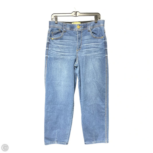 Jeans Straight By Democracy In Blue Denim, Size: 8
