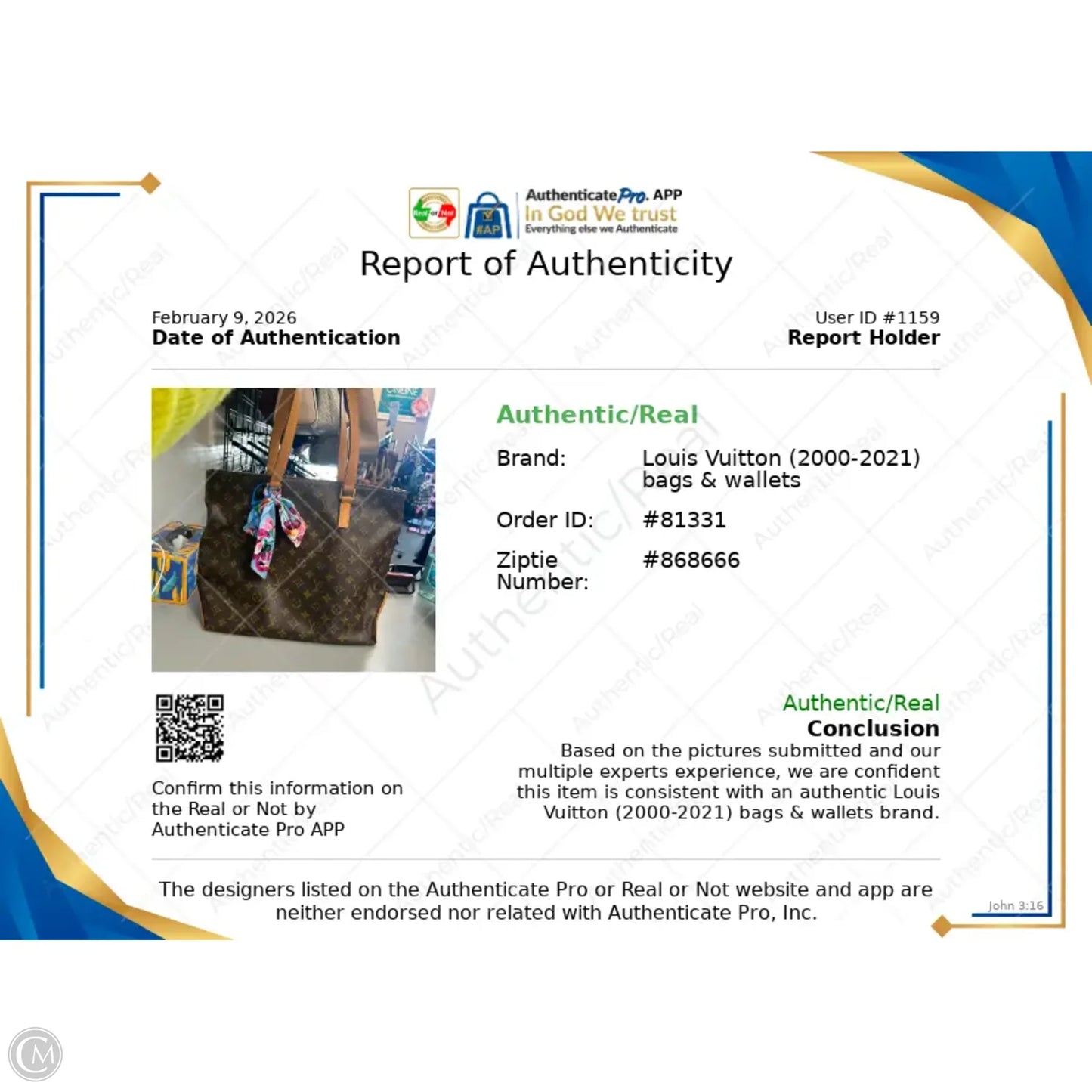 Tote Luxury Designer By Louis Vuitton, Size: Large