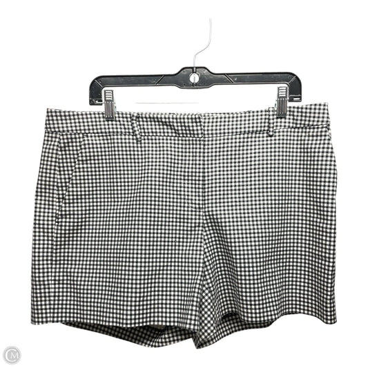 Shorts By Michael By Michael Kors In Black & White, Size: 12