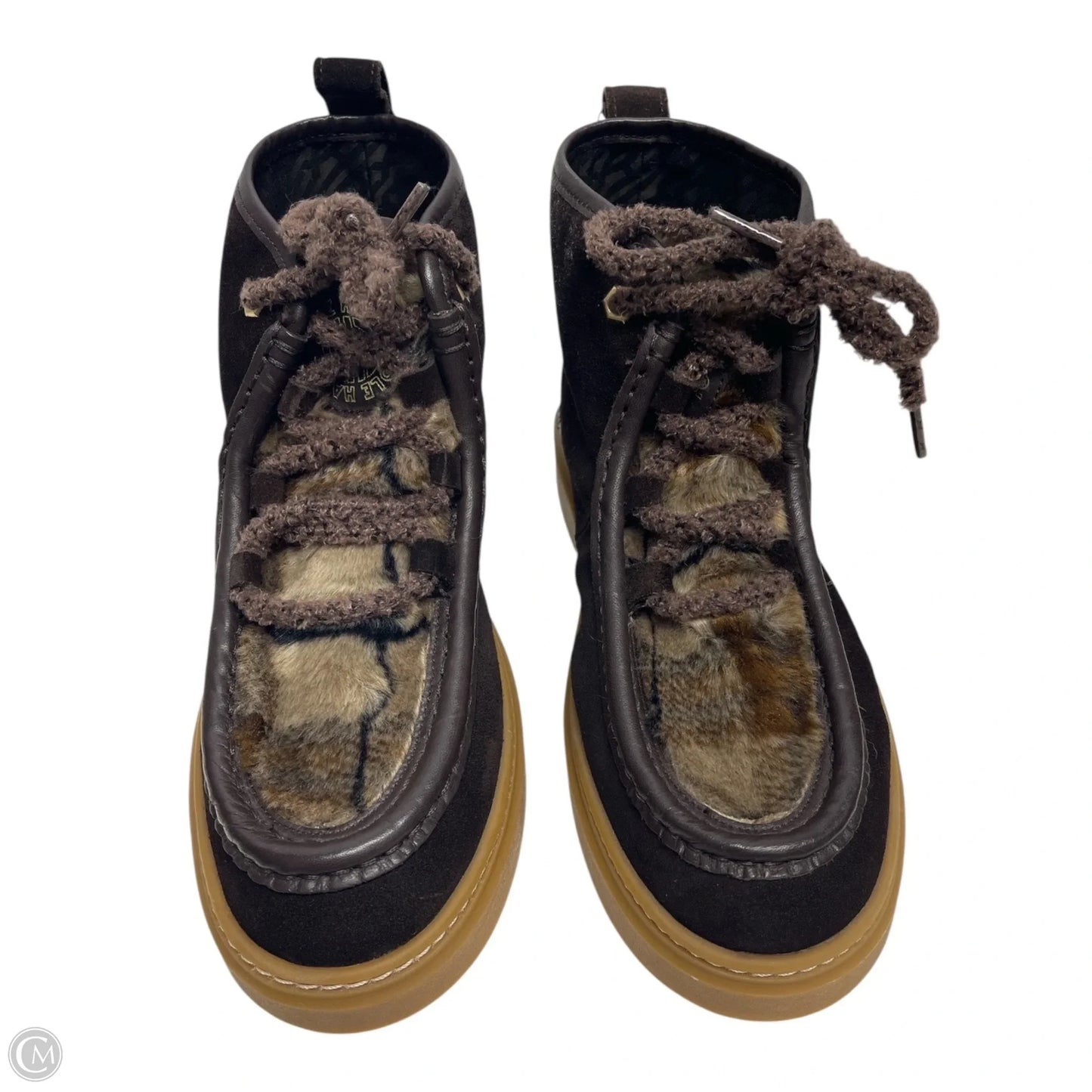 Boots Ankle Flats By Cole-haan In Brown, Size: 6