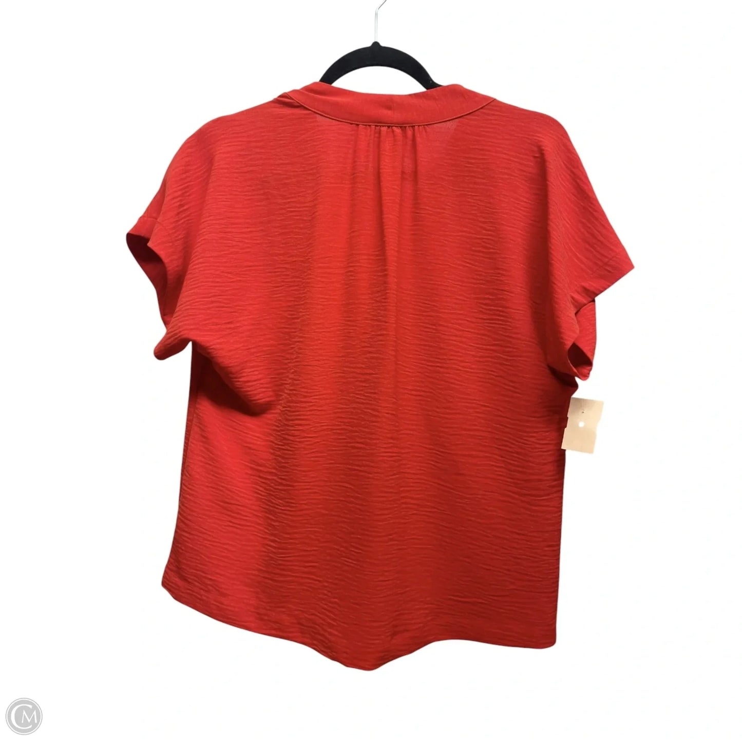 Top Short Sleeve By A New Day In Red, Size: Xs