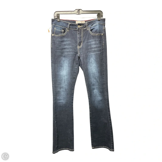 Jeans Boot Cut By L. & B. In Blue Denim, Size: 10