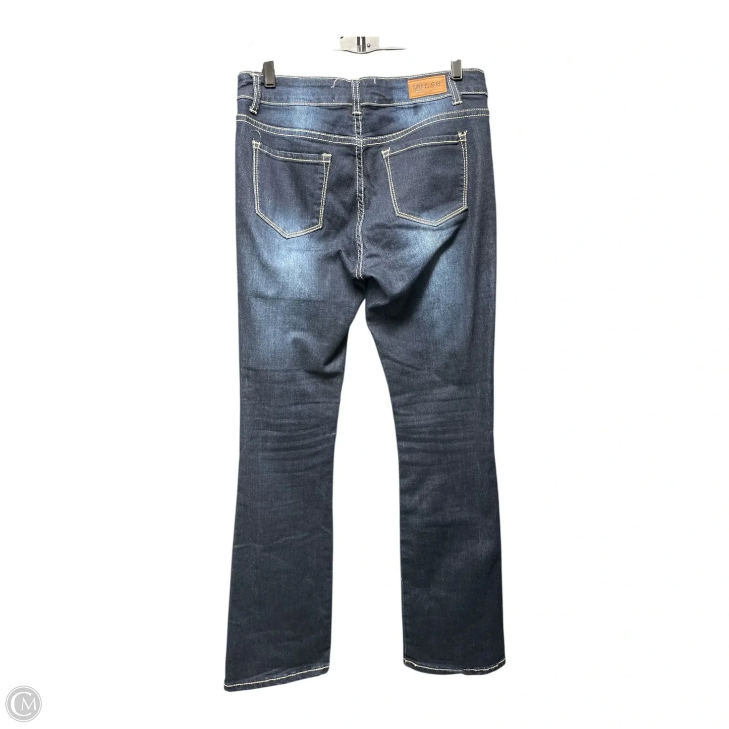 Jeans Boot Cut By L. & B. In Blue Denim, Size: 10