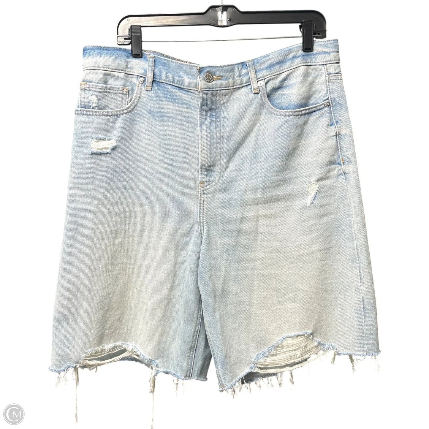 Shorts By Express In Blue Denim, Size: 12