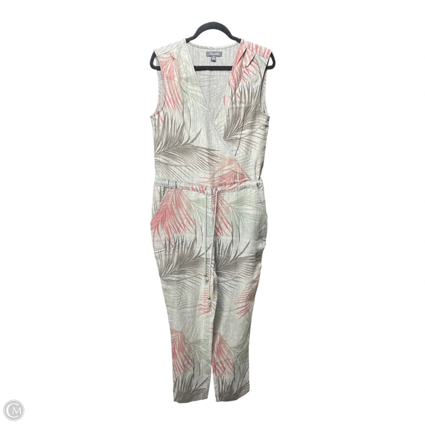 Jumpsuit By Level 99 In Brown & Tan, Size: M