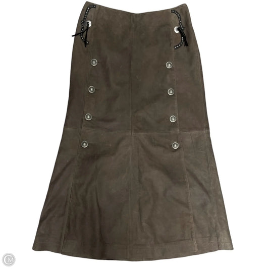 Skirt Midi By Double D Ranch In Brown, Size: 4