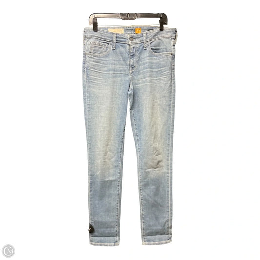 Jeans Skinny By Pilcro In Blue Denim, Size: 10