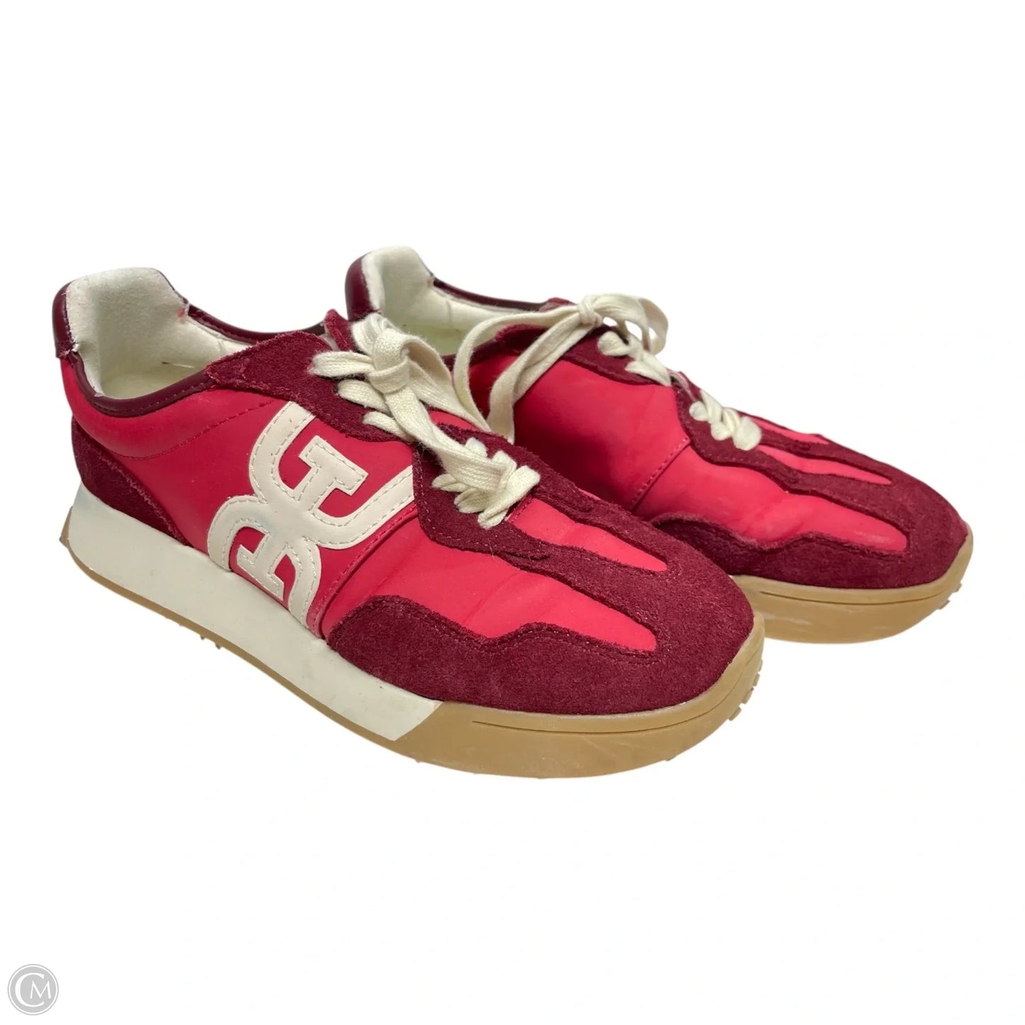 Shoes Athletic By Sam Edelman In Red & White, Size: 8