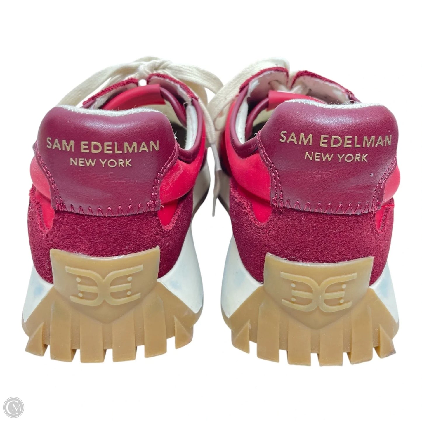 Shoes Athletic By Sam Edelman In Red & White, Size: 8