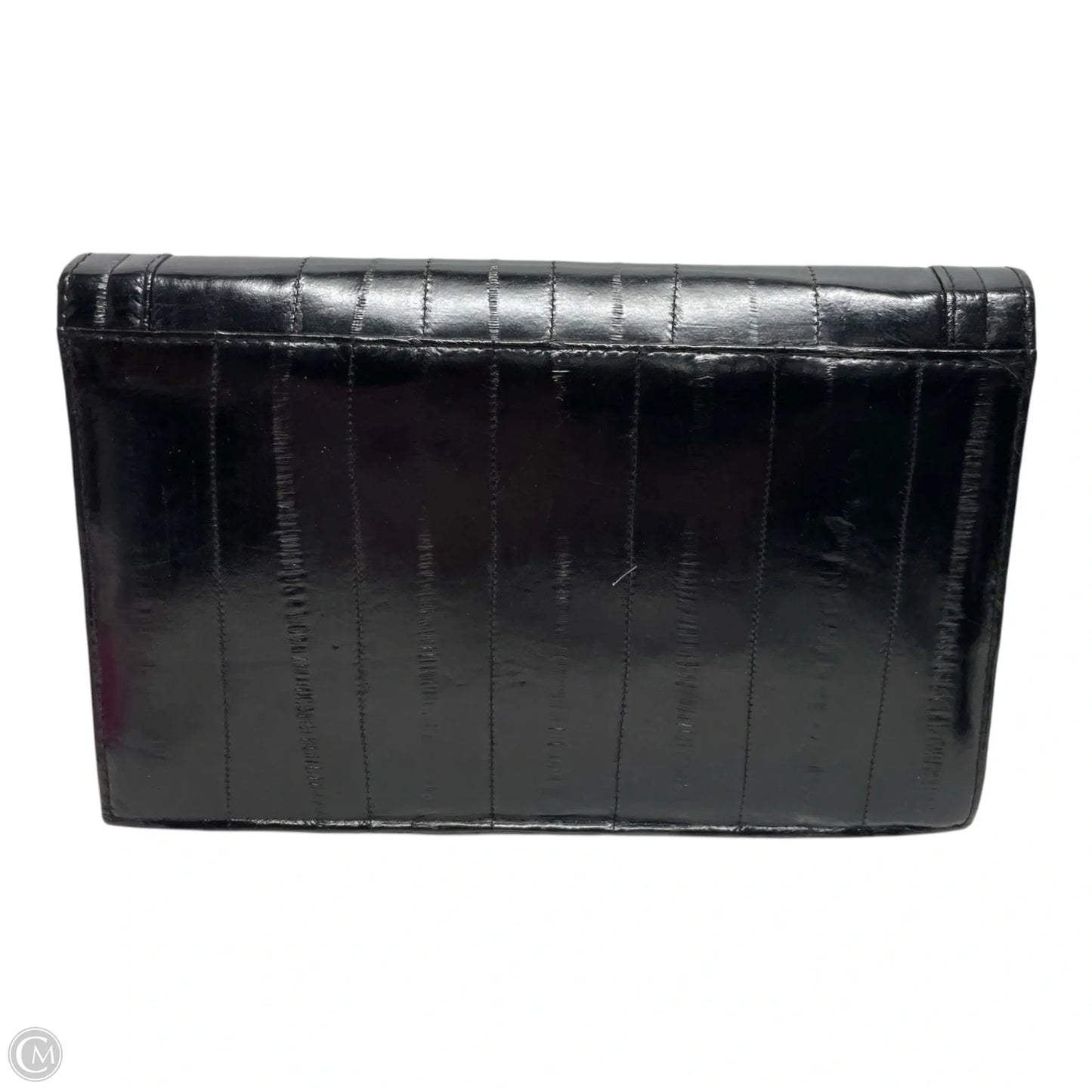Clutch Leather By Clothes Mentor, Size: Medium