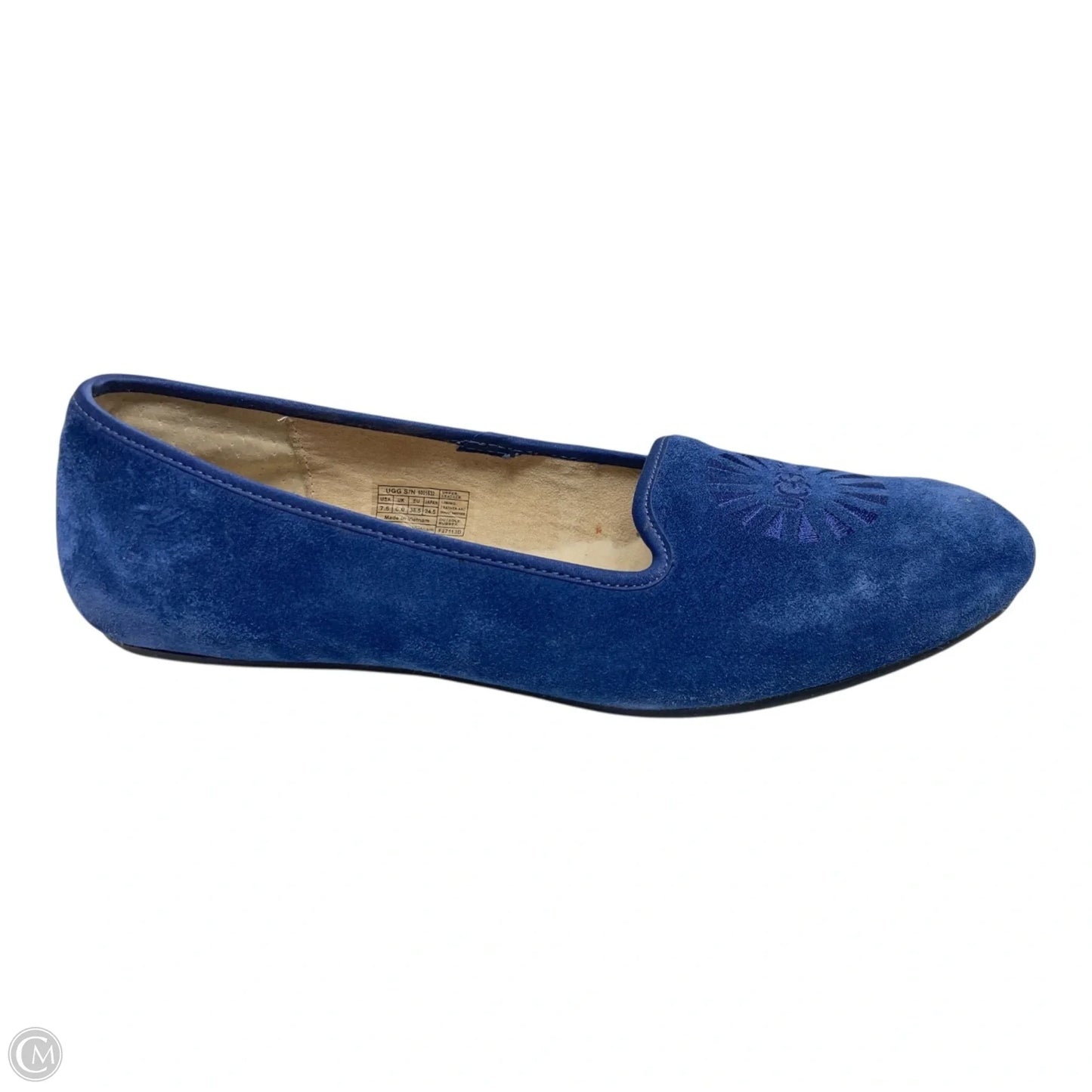 Shoes Designer By Ugg In Blue, Size: 7.5
