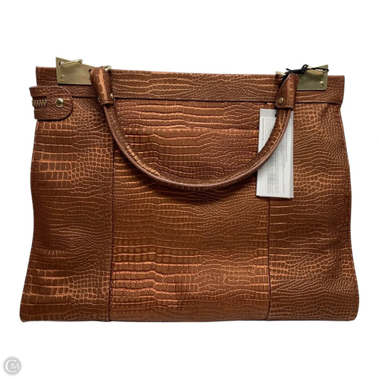 Handbag Leather By FOLY & CORINNA, Size: Large