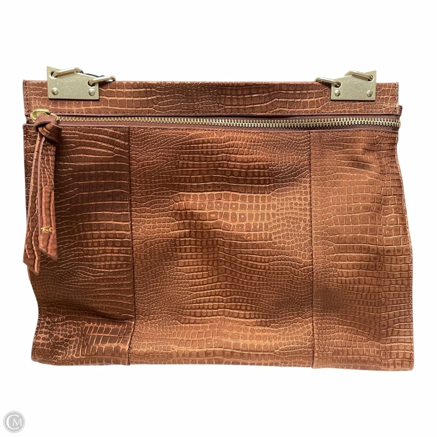 Handbag Leather By FOLY & CORINNA, Size: Large