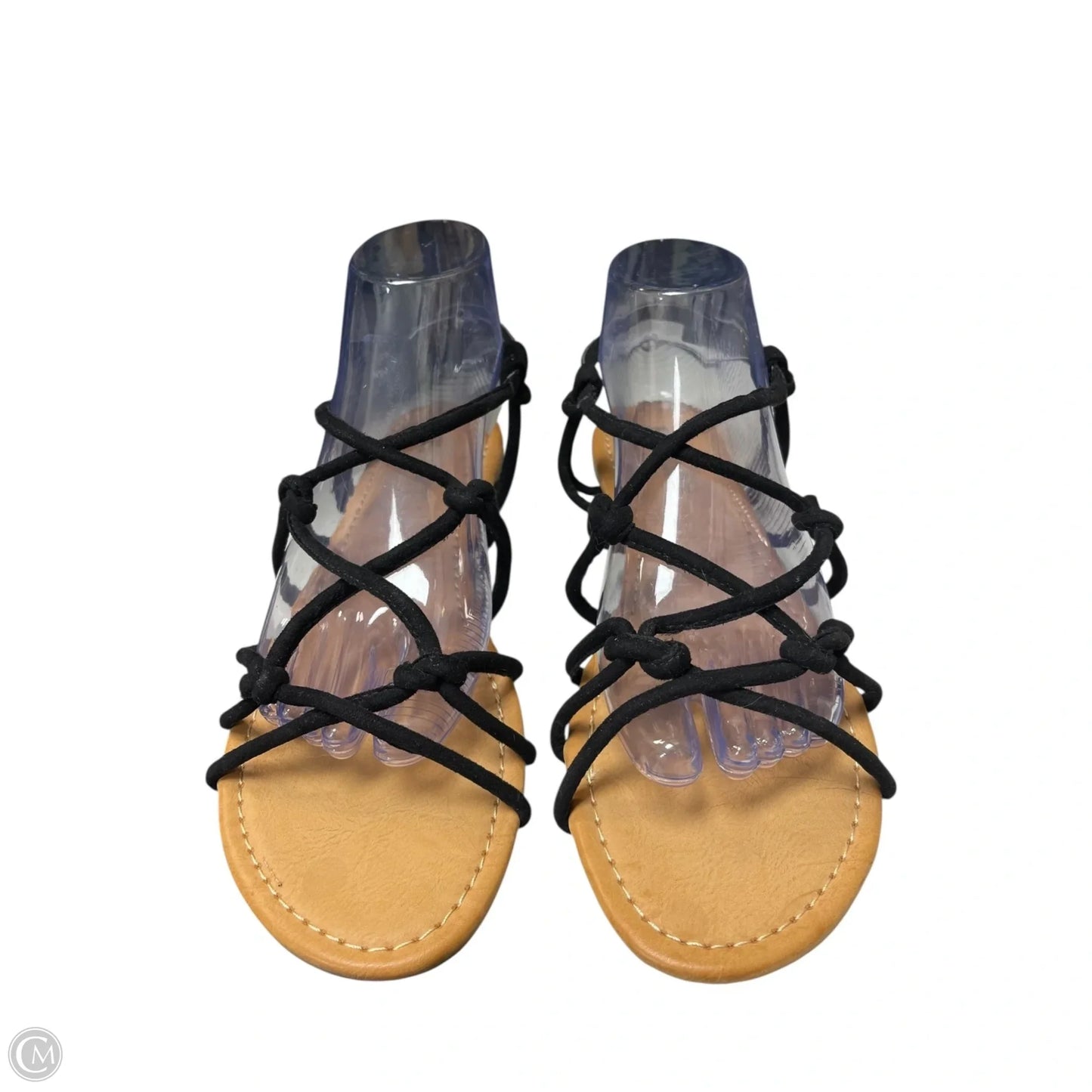 Sandals Flats By Report In Black, Size: 8.5