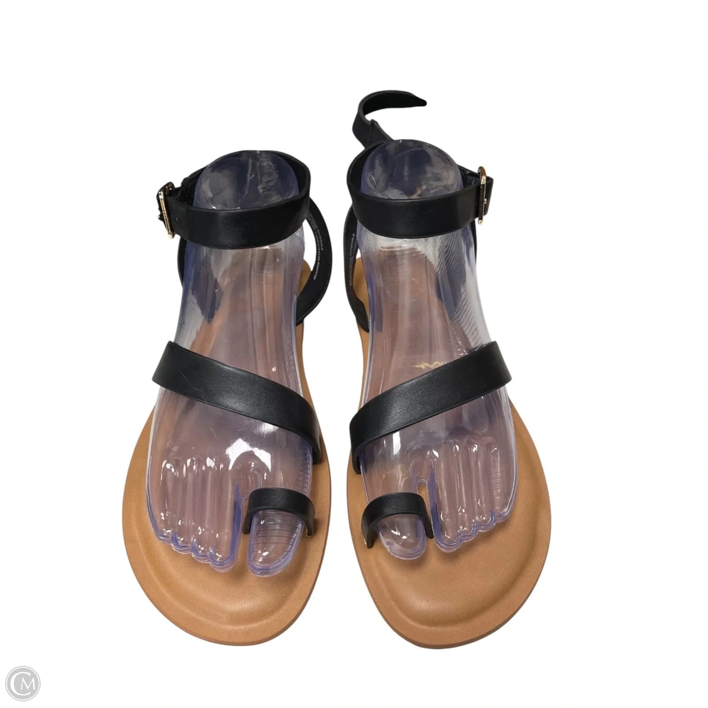 Sandals Flats By Universal Thread In Black, Size: 8.5